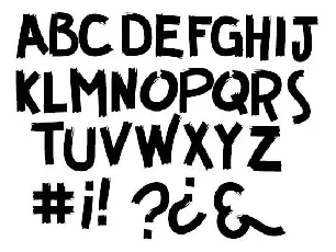 Guerrilla font