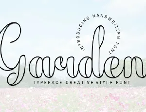 Garden Script Typeface font