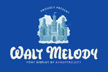 Walt Melody font