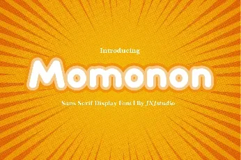 Momonon font