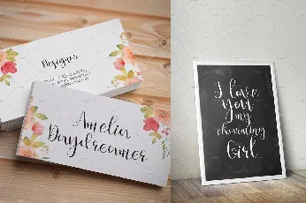 Juliaâ€™s Dream Script font