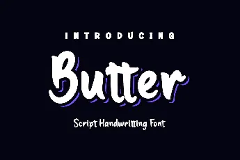 Butter font