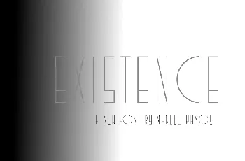 Existence font