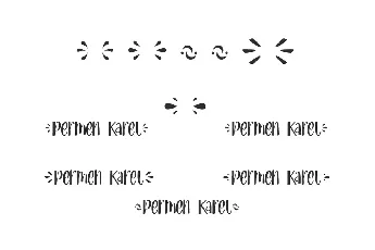 Permen Karet Demo font