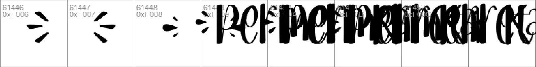 Permen Karet Demo font