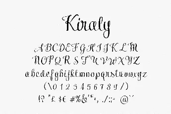 Kiraly font