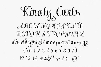 Kiraly font