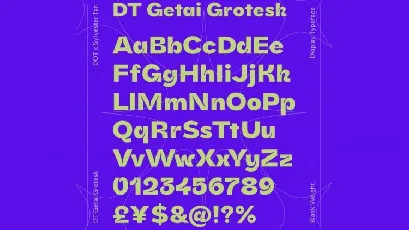 Getai Grotesk font