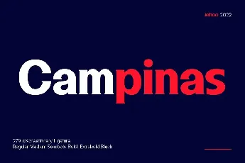 Campinas font