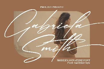 Gabriela Smith font