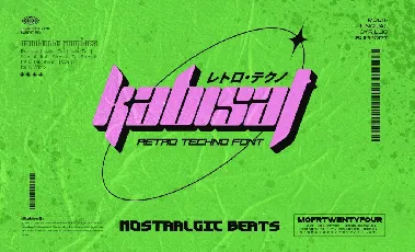 Kabisat Demo font