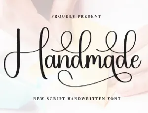 Handmade Script font