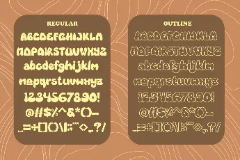 Various DEMO font