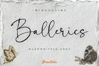 Ballerics font