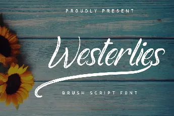 Westerlies Demo font