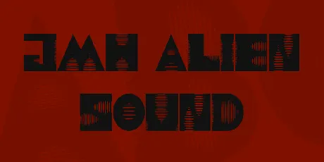 JMH Alien Sound font