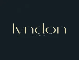 Lyndon font