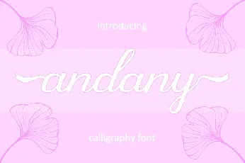 Andany font