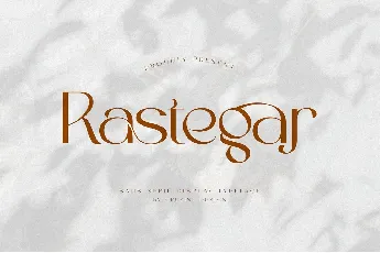 Rastegar font