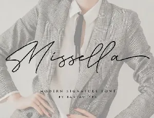 Missella Handwritten font