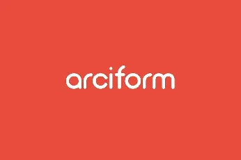 Arciform font