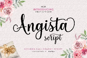 Angista font