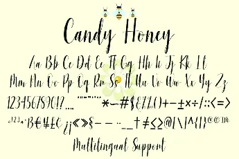 Candy Honey Sans font