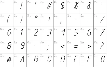 Exacta font