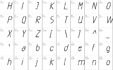 Exacta font