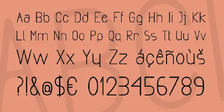 Exacta font