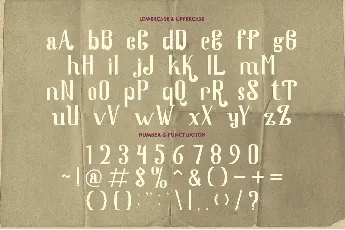 Quaker Ladies font