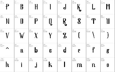 Quaker Ladies font