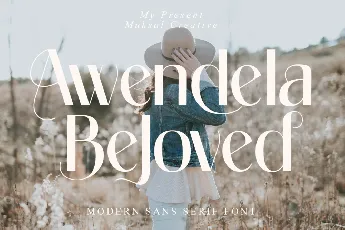 Awendela Beloved font