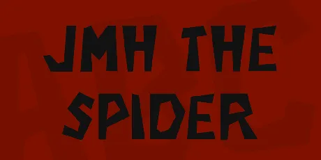 JMH THE SPIDER font