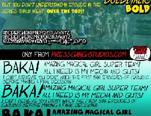 Otaku Rant font