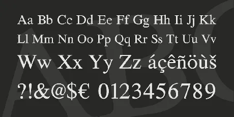 Tribun ADF Std font