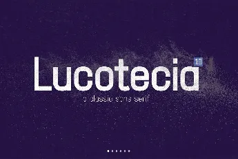 Lucotecia font