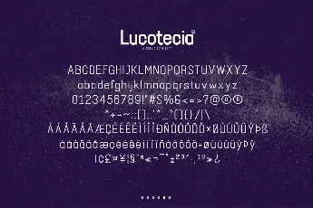 Lucotecia font