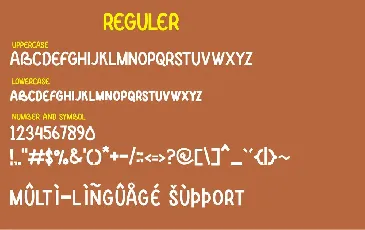 Names font