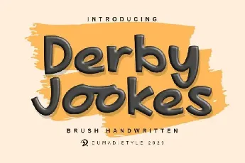 Derby Jookes Display font