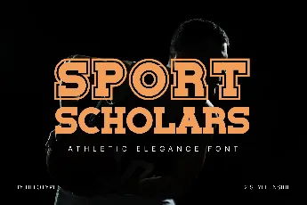Sport Scholars font
