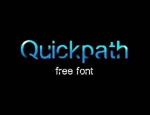 Quickpath Display Sans Typeface font