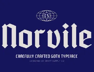 CS Norvile font