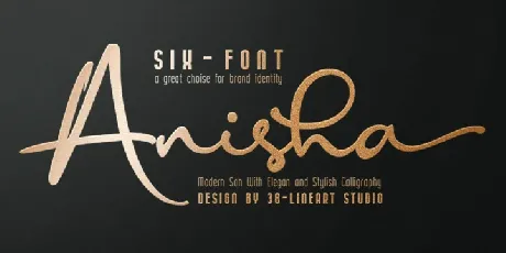 Anisha Sans font