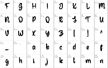 Kerfing font