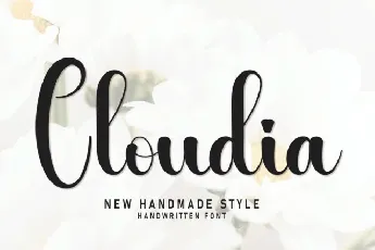 Cloudia Script font