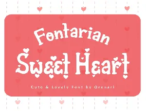 Fontarian Sweet Heart