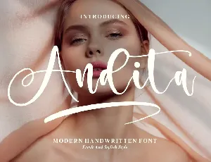 Andita font