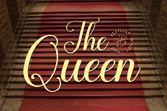 The Queen font