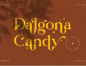 Dalgona Candy font